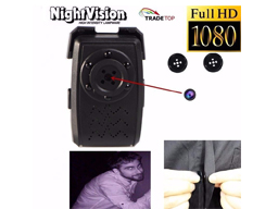 Spy Button Camera With Night Vision IR Facility