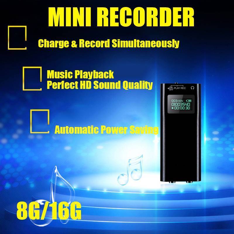 Spy Voice Recorder With Display Latest Product