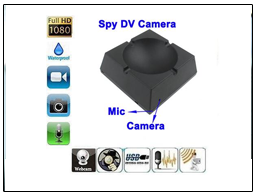 Spy Hidden Ashtray Camera
