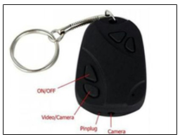 Keychain With Sony Camera