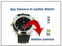 Spy Camera In Ladies Watch